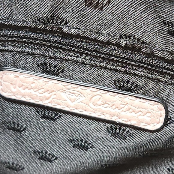 Juicy Couture Pink Sparkle Snake Print Crossbody Purse Bag Long Strap Pockets - Picture 8 of 9